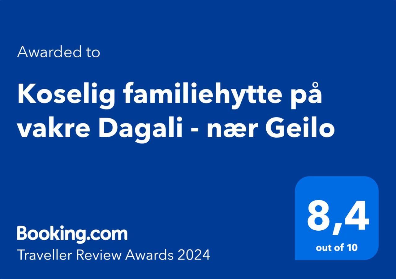 Koselig Familiehytte Pa Vakre Dagali - Naer Geilo Eksteriør bilde